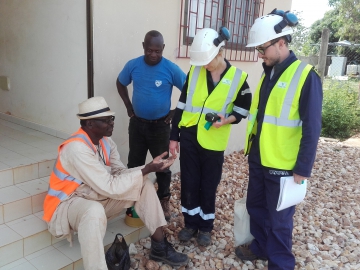 Assessment of the environmental condition and the management of hazardous materials