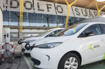 Project management for investments in electric vehicle recharge points in airports