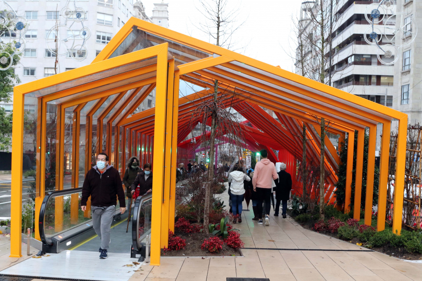 LAS RAMPAS DEL PROYECTO DE REFORMA DE LA GRAN VIA DE VIGO, REDACTADO POR ICEACSA, PREMIADAS EN EL CONCURSO INTERNACIONAL DE LA EDITORIAL ELEVATOR WORD