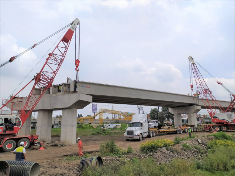 ICEACSA MÉXICO ADJUDICATARIA DE LA SUPERVISIÓN Y CONTROL DE LA TERMINACIÓN DEL VIADUCTO DE CONEXIÓN DE LA CARRETERA FEDERAL MÉXICO-TOLUCA CON EL BOULEVARD SOLIDARIDAD LAS TORRES, ESTADO DE MÉXICO.