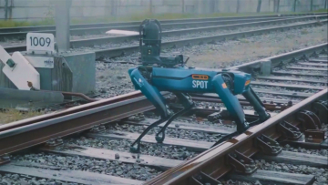 Robothond Spot inspecteert spoorinfra ProRail