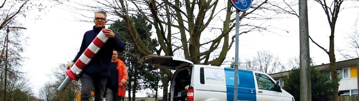 Monitoren flexibele verkeerspalen Amsterdam