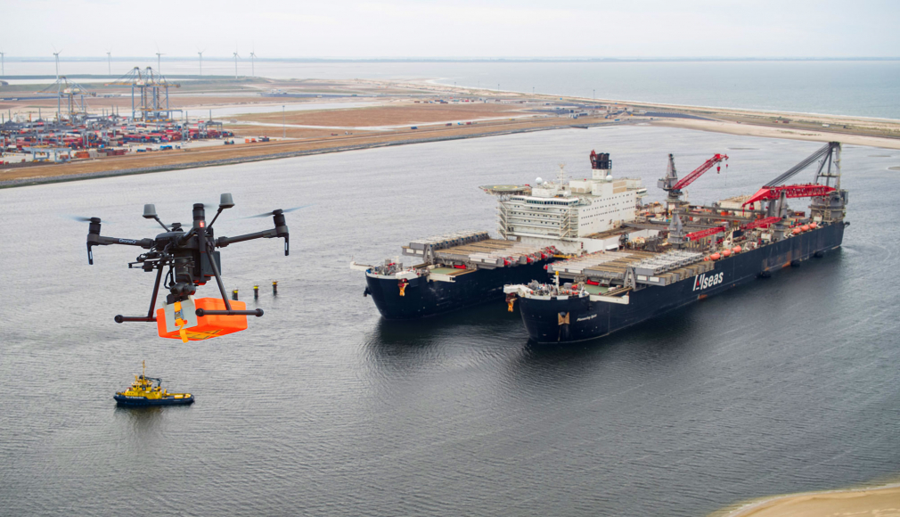 Drones houden Nederland in de toekomst bereikbaar