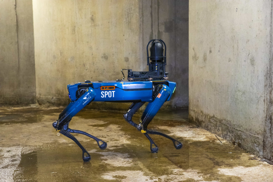 Aan robothond Spot verwacht Antea Group nog veel plezier te beleven