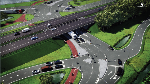 Virtual Engineering: Ontsluiting kruising Haarlemmerstraatweg - N200