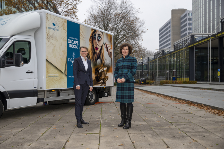 Rijdende escaperoom Antea Group gaat ingenieursvak promoten