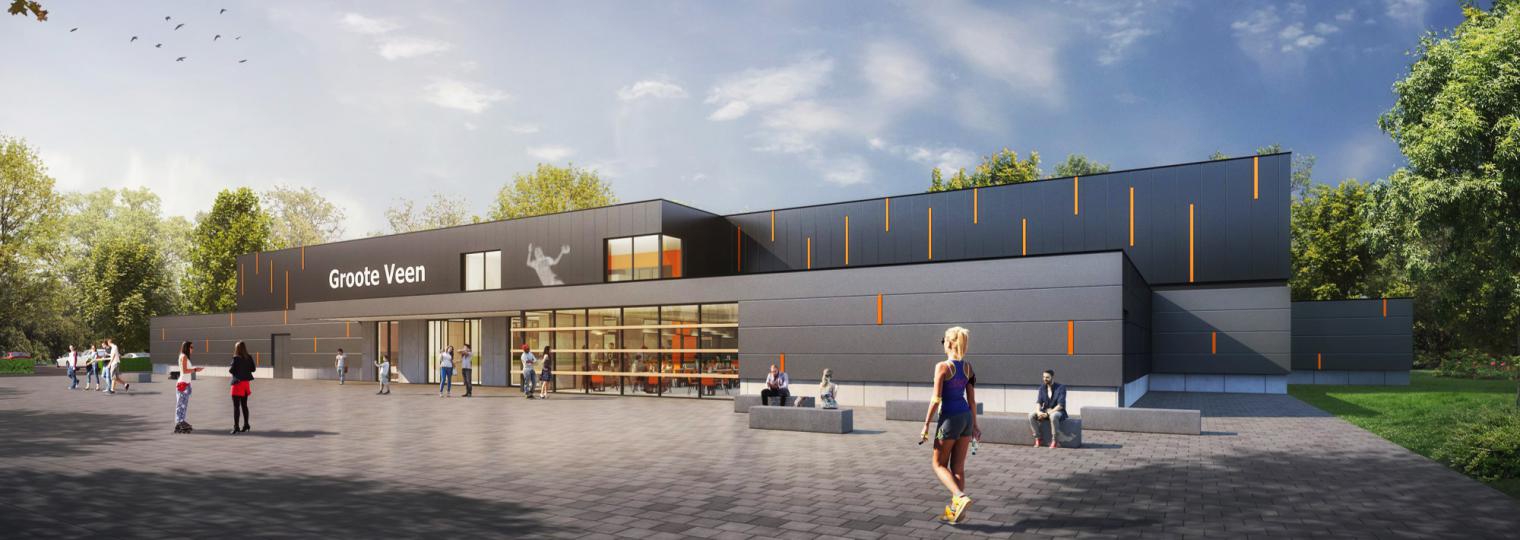 Nieuwbouw dubbele sporthal Tynaarlo