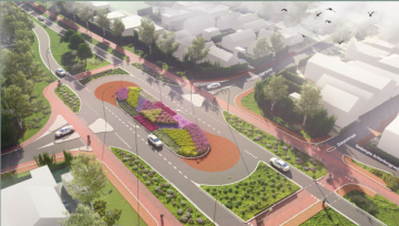 Virtual Engineering: N504 rotonde en LARGAS verkeersplein