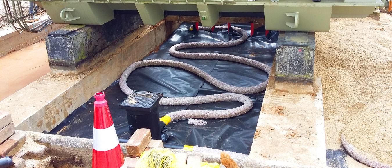 Trisoplast: dé vloeistofdichte onderafdichting voor trafo-stations