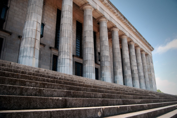 Front Steps of a Court