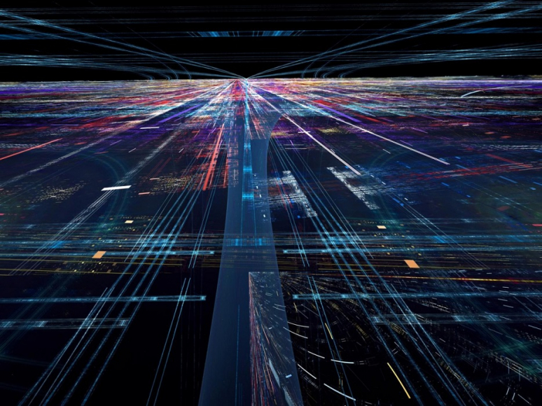 Abstract Technology Background