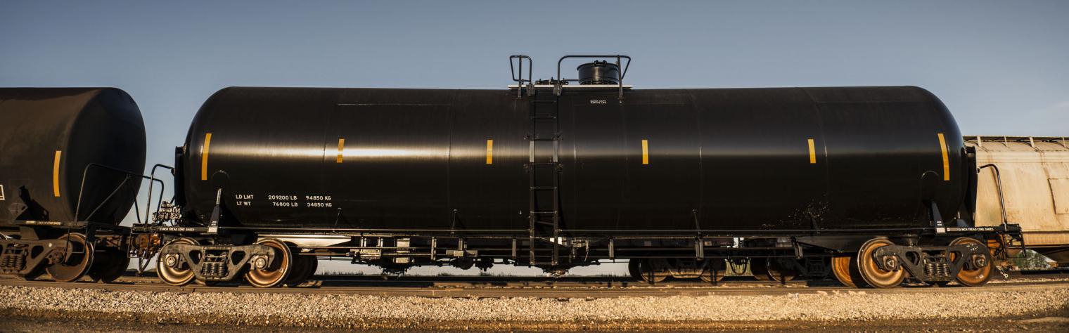 Train, Oil of Train Cars, Plein-air good Railroad Cars