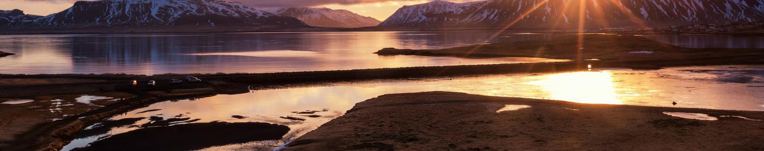 Water Security is the Future of Water Stewardship | Image of a glacial lake with ice
