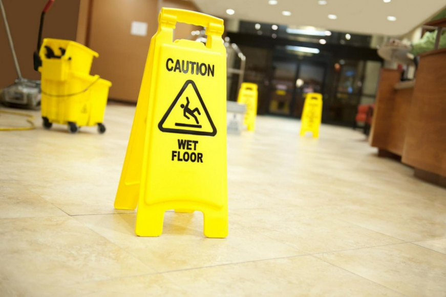 Beware the Slippery Slope Slips, Trips, and Falls at Healthcare