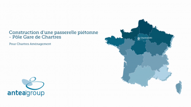 Assistance technique à maîtrise d’ouvrage conception - réalisation d’une passerelle piétonne​ Pôle Gare de Chartres (28)