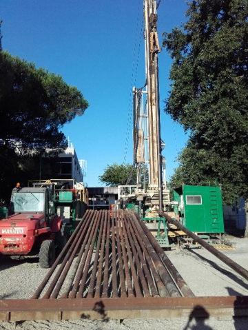 Création d’un doublet géothermique à l’Eocène moyen